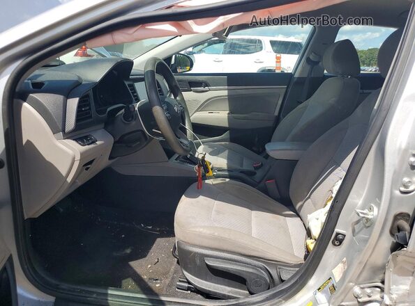 KMHD84LF7KU746423 2019 HYUNDAI ELANTRA Silver Vista interior delantera