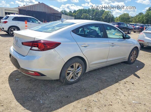 KMHD84LF7KU746423 2019 HYUNDAI ELANTRA Silver Trasero derecho