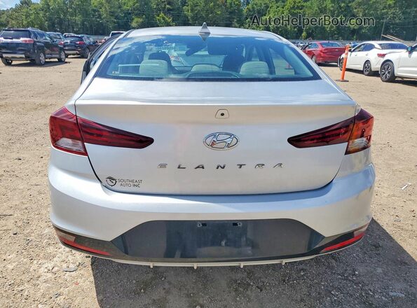 KMHD84LF7KU746423 2019 HYUNDAI ELANTRA Silver Vista trasera