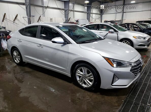 KMHD84LF7KU773220 2019 HYUNDAI ELANTRA Silver Front right