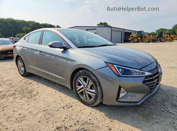 KMHD84LF7KU779728 2019 HYUNDAI ELANTRA Gray Առջևի աջ