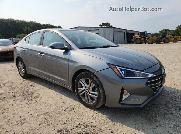 KMHD84LF7KU779728 2019 HYUNDAI ELANTRA Gray 