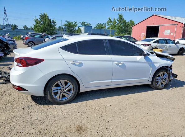 KMHD84LF7LU037203 2020 HYUNDAI ELANTRA White უკანა მარჯვენა