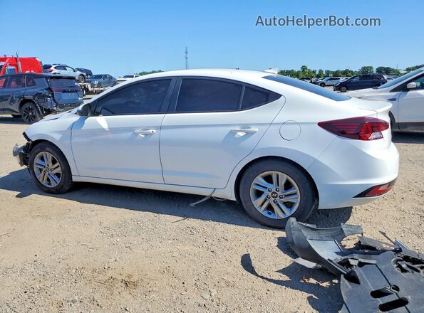 KMHD84LF7LU037203 2020 HYUNDAI ELANTRA White უკანა მარცხენა