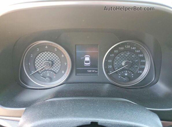 KMHD84LF7LU037203 2020 HYUNDAI ELANTRA White ხელსაწყოთა პანელის ხედი