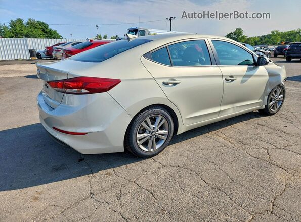 KMHD84LF8JU495040 2018 HYUNDAI ELANTRA Beige Rear right