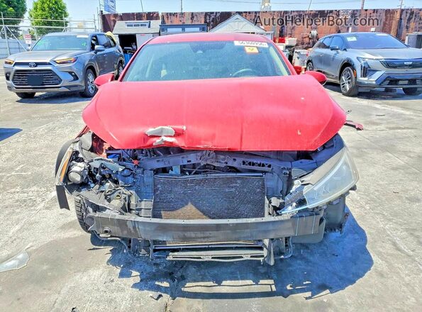 KMHD84LF8KU772657 2019 HYUNDAI ELANTRA Red Vista frontal