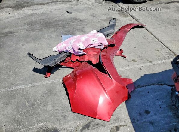 KMHD84LF8KU772657 2019 HYUNDAI ELANTRA Red Vista del compartimento del motor