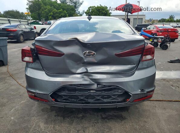 KMHD84LF8KU810095 2019 HYUNDAI ELANTRA Silver Vista trasera