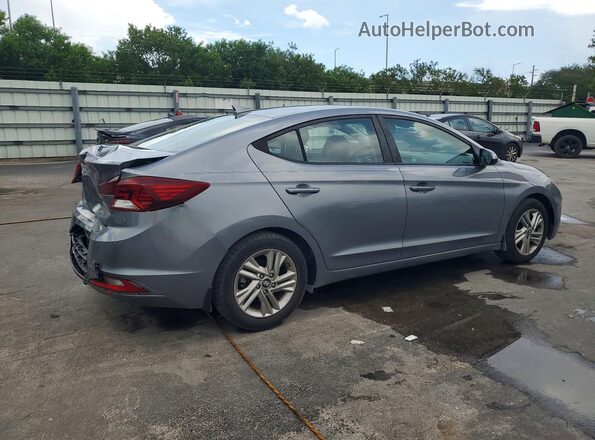 KMHD84LF8KU810095 2019 HYUNDAI ELANTRA Silver Trasero derecho