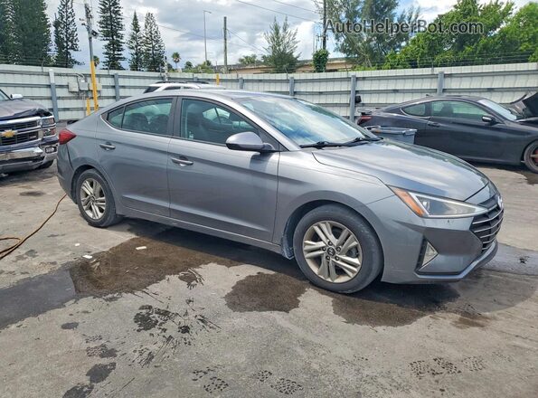 KMHD84LF8KU810095 2019 HYUNDAI ELANTRA Silver Delantero derecho
