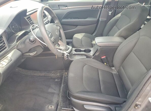 KMHD84LF8KU810095 2019 HYUNDAI ELANTRA Silver Vista interior delantera