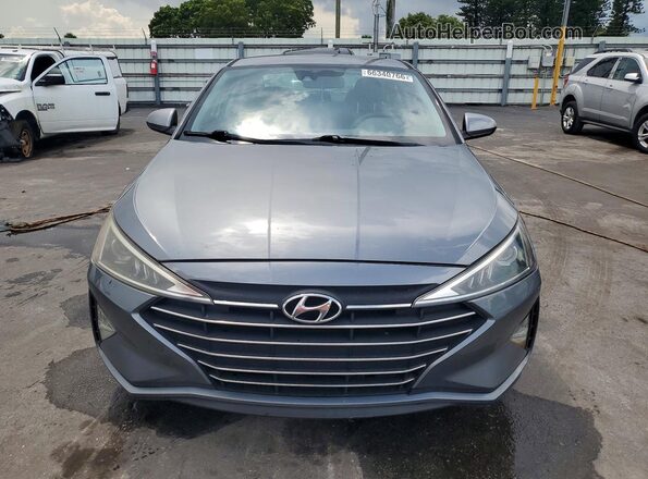 KMHD84LF8KU810095 2019 HYUNDAI ELANTRA Silver Vista frontal