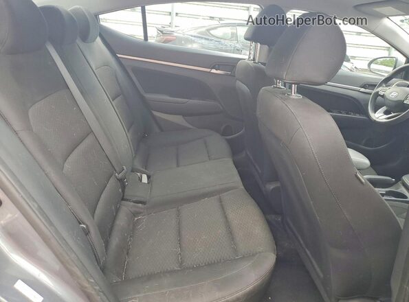 KMHD84LF8KU810095 2019 HYUNDAI ELANTRA Silver Vista de los asientos traseros
