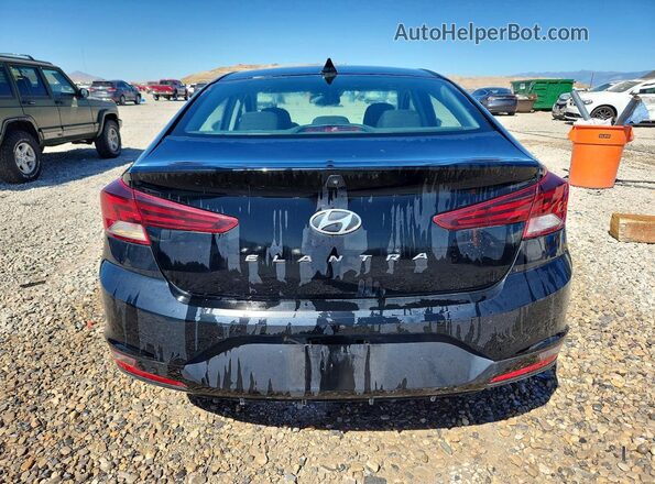 KMHD84LF8LU017686 2020 HYUNDAI ELANTRA Black Հետևի տեսք