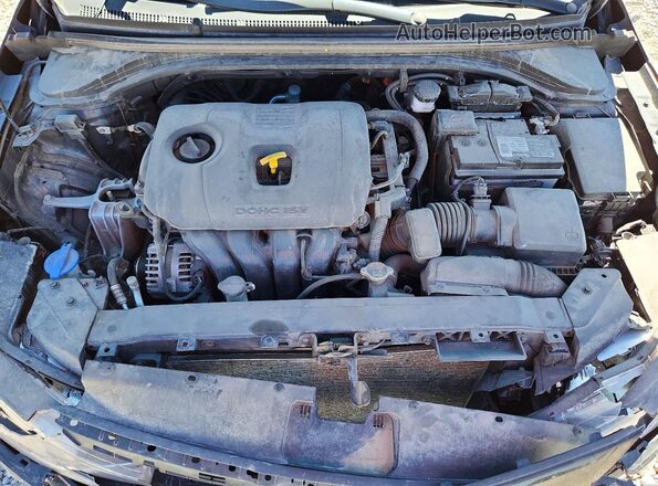 KMHD84LF8LU017686 2020 HYUNDAI ELANTRA Black Սալոնի հետևի տեսք