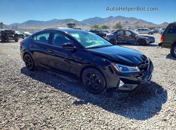 KMHD84LF8LU017686 2020 HYUNDAI ELANTRA Black Առջևի աջ
