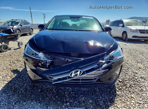 KMHD84LF8LU017686 2020 HYUNDAI ELANTRA Black Դիմացի տեսք