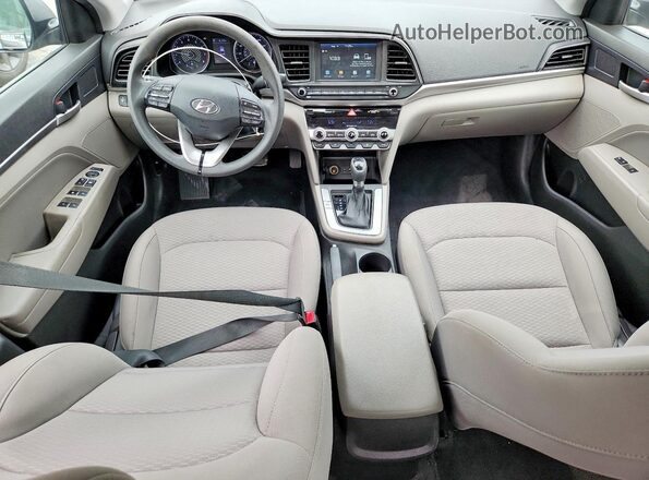 KMHD84LF8LU026498 2020 HYUNDAI ELANTRA Gray Vista del salpicadero