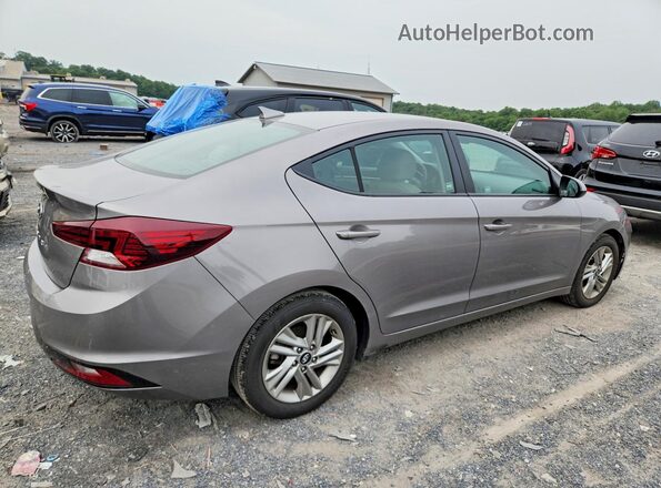 KMHD84LF8LU026498 2020 HYUNDAI ELANTRA Gray Trasero derecho