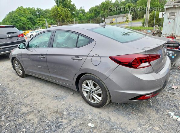 KMHD84LF8LU026498 2020 HYUNDAI ELANTRA Gray Trasero izquierdo