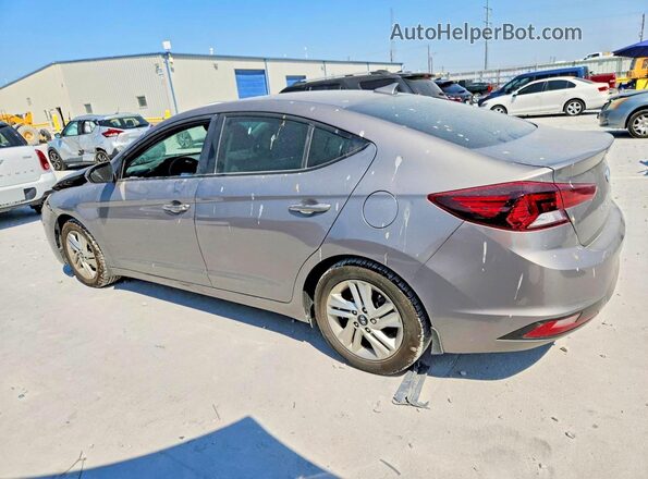 KMHD84LF8LU107260 2020 HYUNDAI ELANTRA Gray Հետևի ձախ