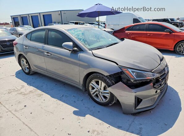 KMHD84LF8LU107260 2020 HYUNDAI ELANTRA Gray Առջևի աջ