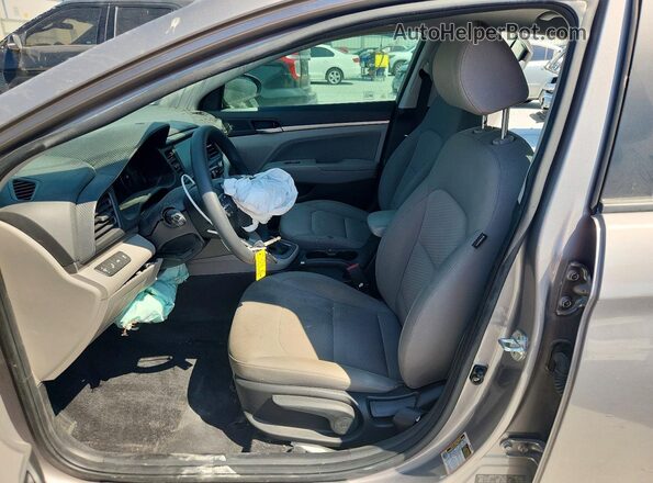 KMHD84LF8LU107260 2020 HYUNDAI ELANTRA Gray Սալոնի դիմացի տեսք