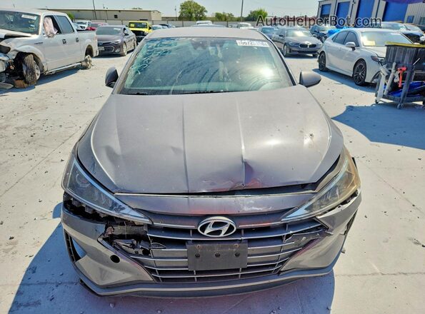KMHD84LF8LU107260 2020 HYUNDAI ELANTRA Gray Դիմացի տեսք