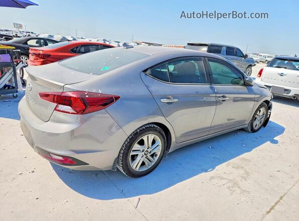 KMHD84LF8LU107260 2020 HYUNDAI ELANTRA Gray Հետևի աջ