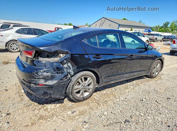 KMHD84LF9JU562938 2018 HYUNDAI ELANTRA Blue Հետևի աջ