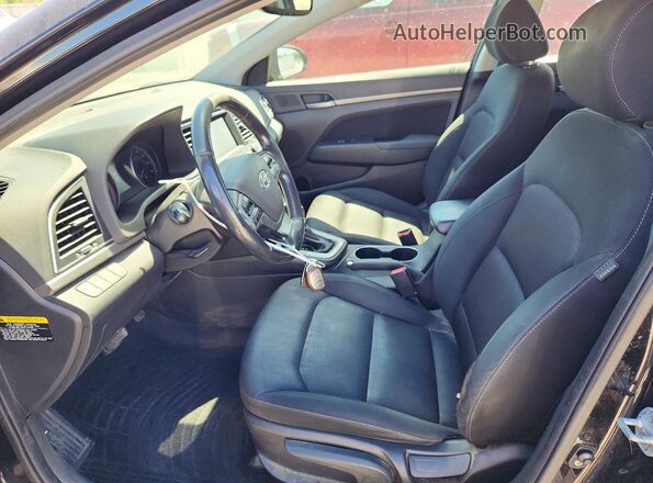 KMHD84LF9JU562938 2018 HYUNDAI ELANTRA Blue Սալոնի դիմացի տեսք