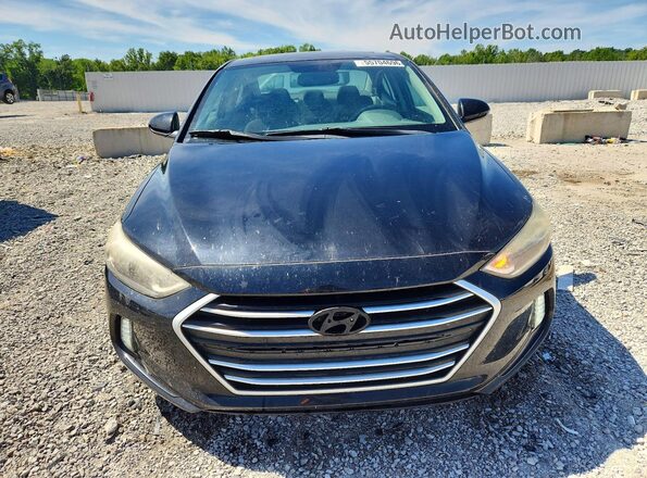 KMHD84LF9JU562938 2018 HYUNDAI ELANTRA Blue Դիմացի տեսք