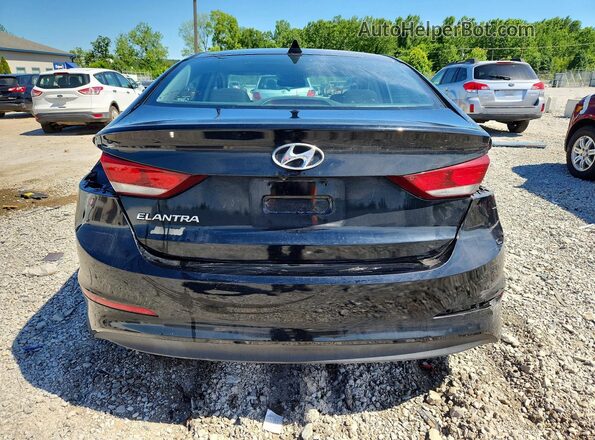 KMHD84LF9JU562938 2018 HYUNDAI ELANTRA Blue Հետևի տեսք