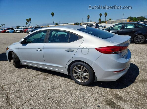 KMHD84LF9JU609563 2018 HYUNDAI ELANTRA Silver უკანა მარჯვენა