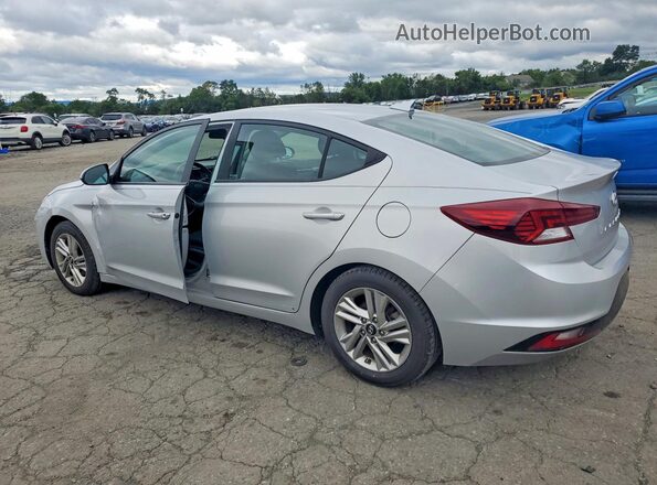 KMHD84LF9KU762834 2019 HYUNDAI ELANTRA Silver Rear left