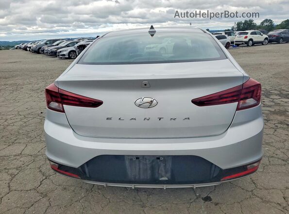 KMHD84LF9KU762834 2019 HYUNDAI ELANTRA Silver Rear view