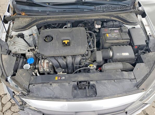 KMHD84LF9KU762834 2019 HYUNDAI ELANTRA Silver Rear interior view