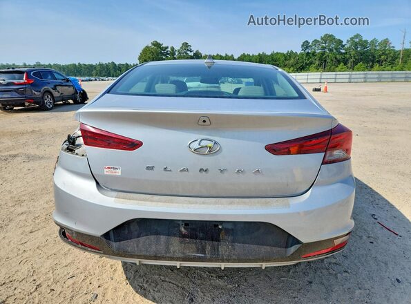 KMHD84LF9LU105419 2020 HYUNDAI ELANTRA Silver Widok z tyłu
