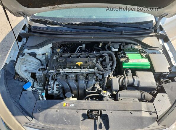 KMHD84LF9LU105419 2020 HYUNDAI ELANTRA Silver Widok wnętrza z tyłu