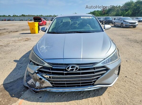 KMHD84LF9LU105419 2020 HYUNDAI ELANTRA Silver Widok z przodu