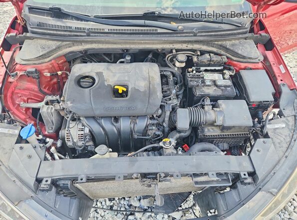 KMHD84LF9LU895921 2020 HYUNDAI ELANTRA Maroon უკანა სალონის ხედი