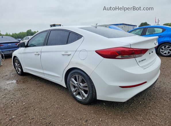 KMHD84LFXHU271813 2017 HYUNDAI ELANTRA White Rear left