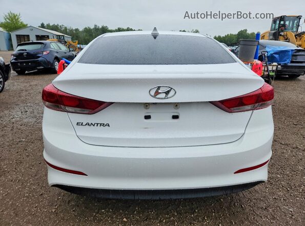 KMHD84LFXHU271813 2017 HYUNDAI ELANTRA White Rear view