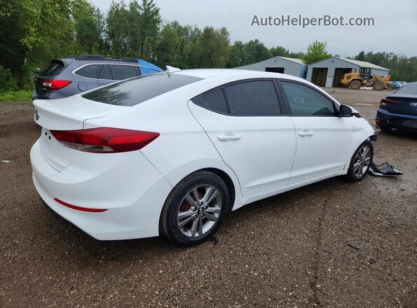 KMHD84LFXHU271813 2017 HYUNDAI ELANTRA White Rear right