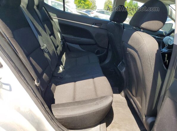 KMHD84LFXKU846225 2019 HYUNDAI ELANTRA Silver Вид задніх сидінь