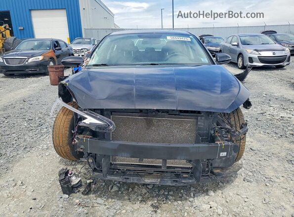 KMHD84LFXLU018970 2020 HYUNDAI ELANTRA Black Դիմացի տեսք