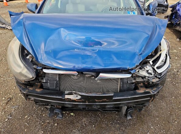KMHDH4AE2GU492718 2016 HYUNDAI ELANTRA Blue უკანა სალონის ხედი