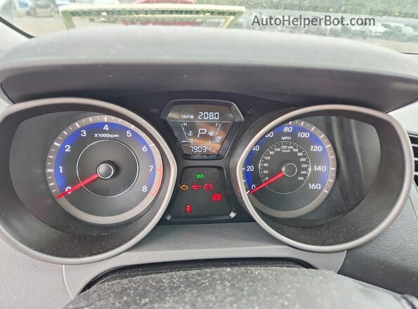 KMHDH4AE4GU530918 2016 HYUNDAI ELANTRA Silver Widok zestawu wskaźników