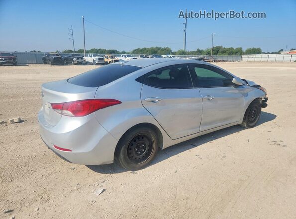 KMHDH4AE9GU490478 2016 HYUNDAI ELANTRA Black Rear right